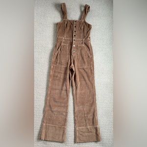 Aerie Corduroy Overalls